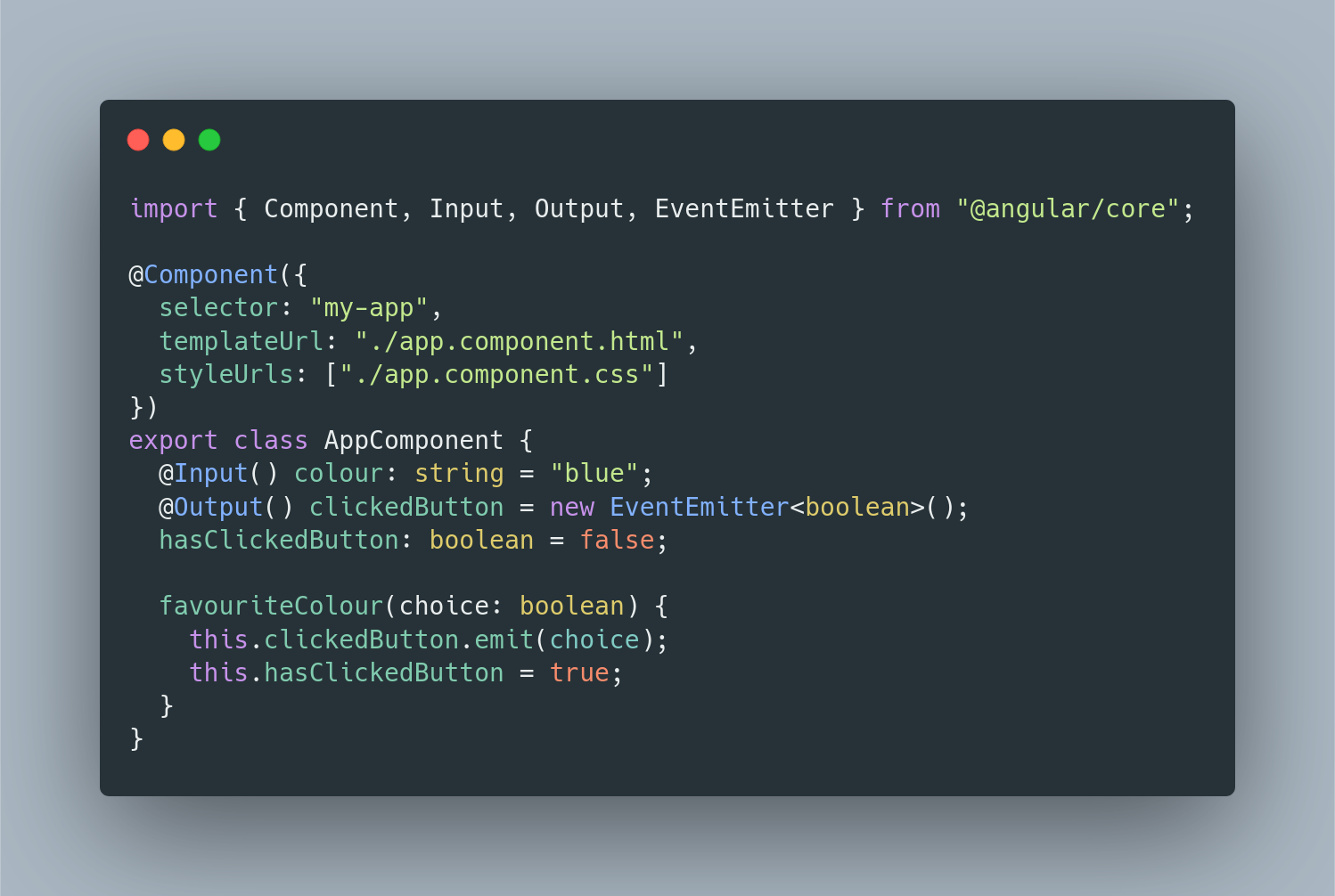“Link (Custom Events (Typescript))”