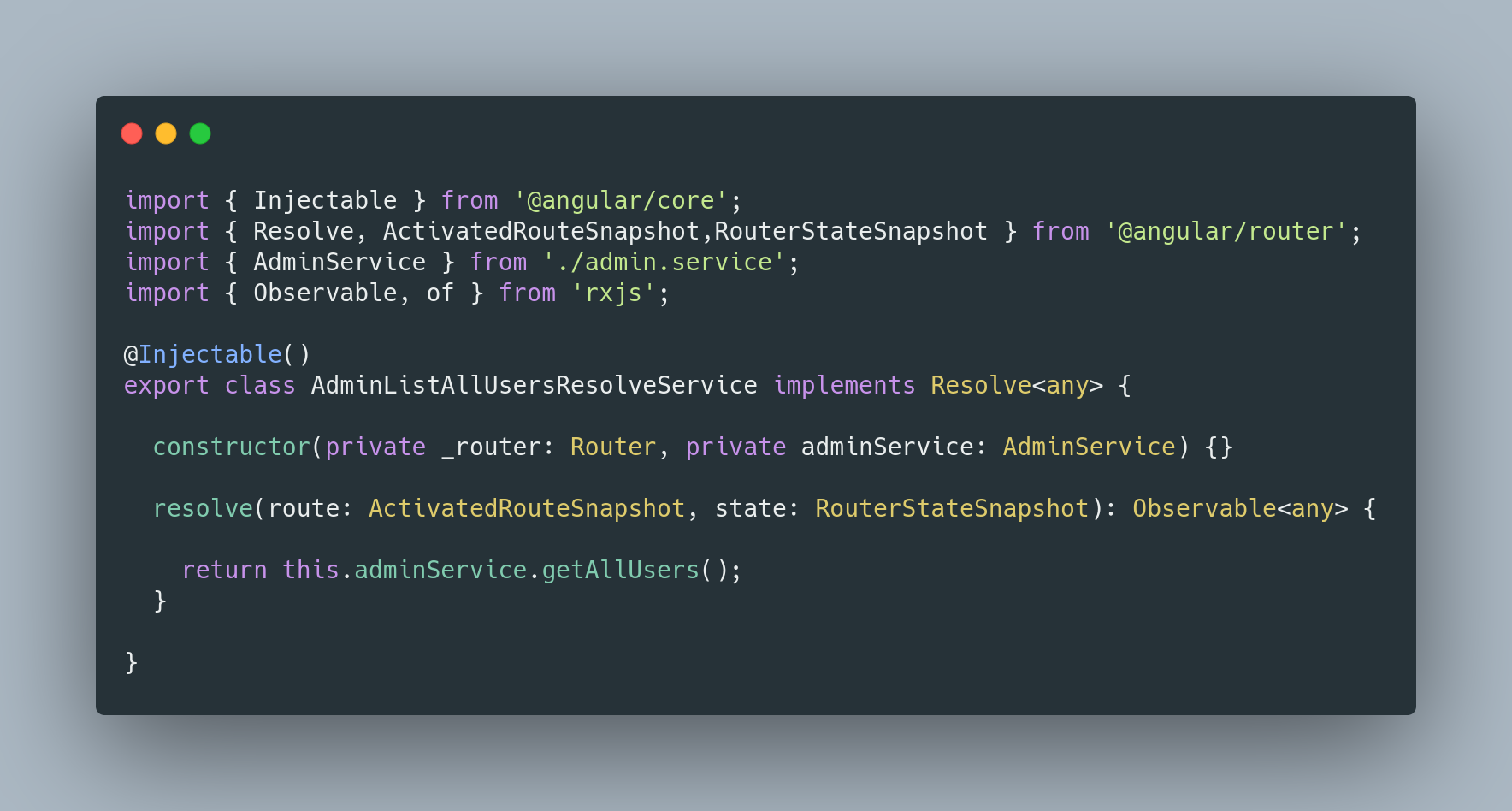 “AdminListAllUsersResolveService”